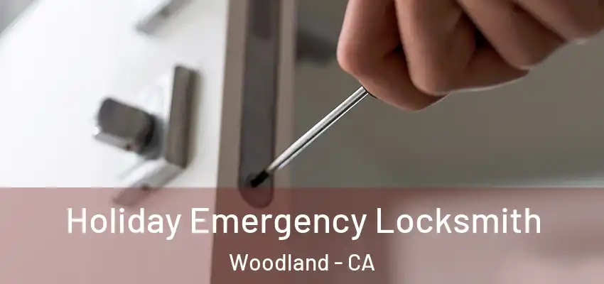  Holiday Emergency Locksmith Woodland - CA